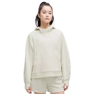 lululemon scuba oversized side-slit hoodie Size XS/S Bone